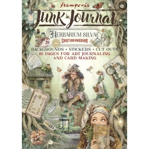 Набор Junk Journal SBJK09 "HERBARIUM SILVAE" Stamperia, А4